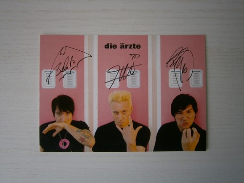 Die ärzte autogramm - -,