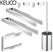 Keuco Edition 11 Toilettenpapierhalter Handtuchhalter Bürstengarnitur Badset