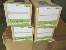 MEGA XXL RESTPOSTEN AKTION /  4 Pakete Holzschrauben   / große Pakete /  Nr.10