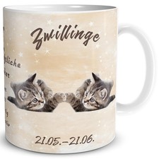 Tasse katze sternzeichen - tasse,