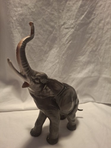 Vintage porzellanfigur elefant - vintage,