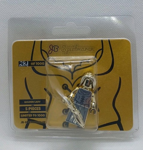 Lego chrom minifigur golden - lego,