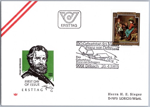 österreich fdc dölsach 1985 - fdc,