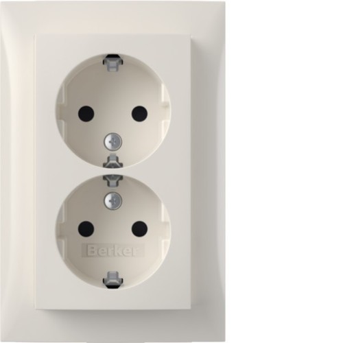 Berker schuko doppelsteckdose - berker, schuko-doppelsteckdose
