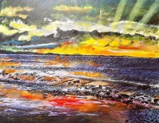 Gemälde, neu, signiert, Acryl