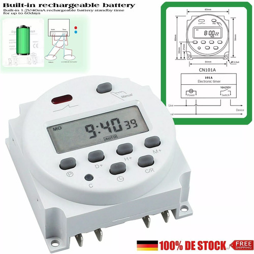 Digital lcd - dc/ac,