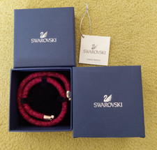 Swarovski Armband dunkelrot Rot Neu