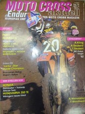 Moto Cross aktuell 12 / 92, 1992, Husquarna 350 TE, Honda Modelle, Rennberichte
