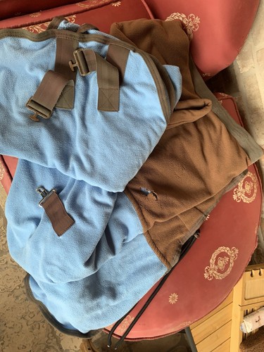 Fleece abschwitzdecke 135 - fleece, gr