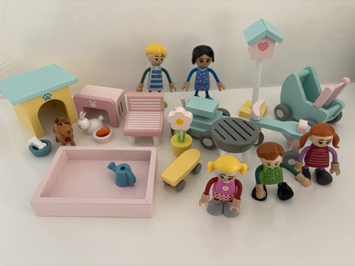 Little town familie poseable - town,