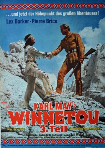 Winnetou iii orig filmplakat - iii,, orig.