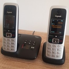 Gigaset C430A Duo, 2 schnurlose Mobilteile, Basisstation, Anrufbeantworter