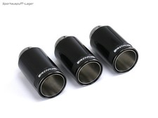 Remus Edelstahl Endrohrsatz Ø