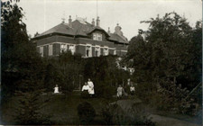 FOTO AK GRUSS AUS LÜBECK PRIVATHAUS ANSICHT 1916 SCHLESWIG HOLSTEIN