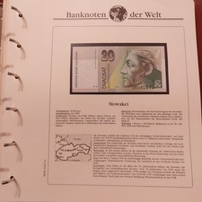 Banknoten der welt - Slowakei