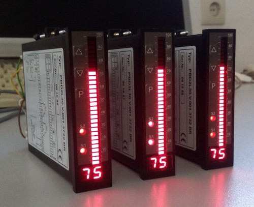 Drei digital balken anzeigen - drei,