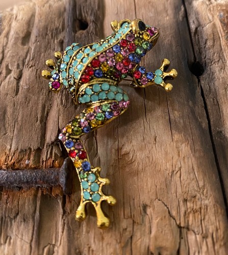 Kleine süsse frosch brosche - süsse, brosche/