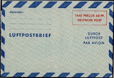 Bizone Ganzsachen 1949, 60 Pf