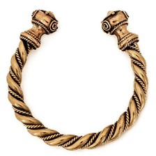 Bronze kelten armreif massiv - bronze,
