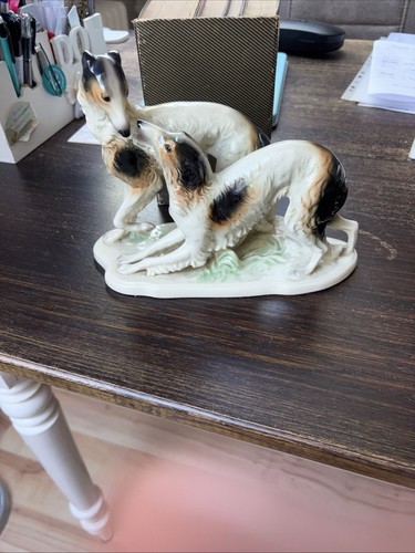 Keramik figur windhunde - windhunde, barsoi