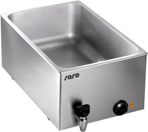 Bain marie mit - mit, ablaßhahn