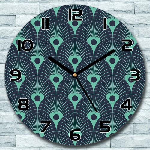 Wanduhr aus glas - aus, fi