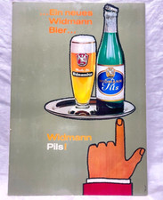 Werbe-Papp-Schild - Brauerei