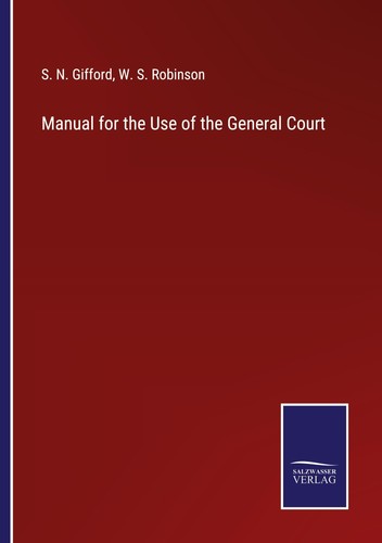 Manual for the use - manual, of