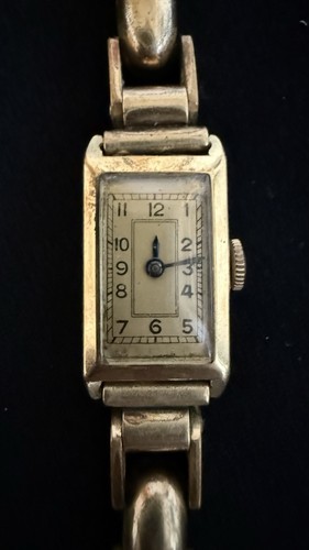 Vintage damen uhr 585 - damen,