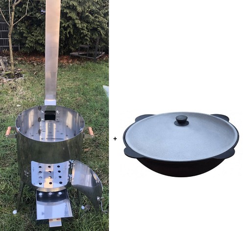 Edelstahl utschak kasan - +, l