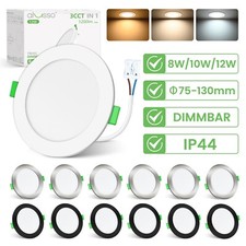 6X LED Einbaustrahler Set Rund