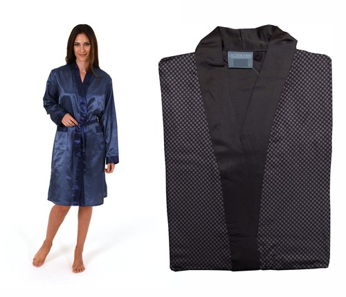 Damen satin morgenmantel - damen,