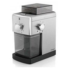 WMF Stelio Edition Kaffeemühle Cromargan Scheibenmahlwerk aus Stahl