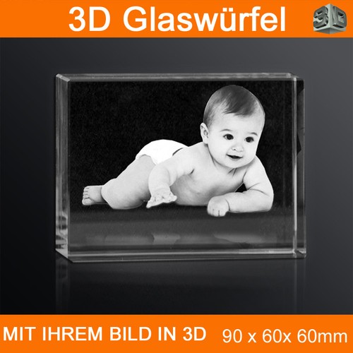 R90 baby glas foto - 3d,