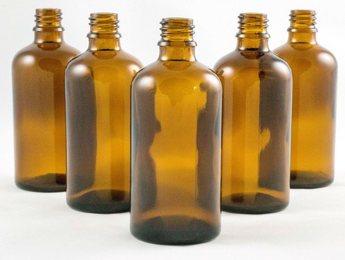 Braunglasflasche 100 - , ml