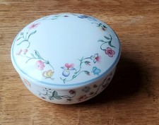 VILLEROY BOCH  1748 MARIPOSA Dose mit Deckel Bonboniere  11 cm Bone China