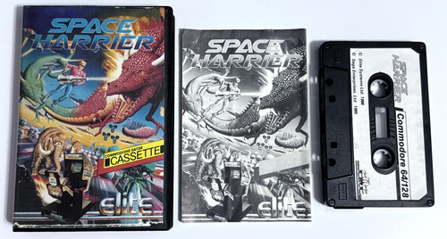 Space harrier commodore - harrier, 64