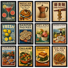 Vintage Essen & Bars Poster -
