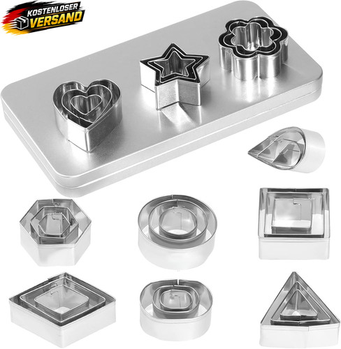 Mini ausstechformen set 30er - mini,