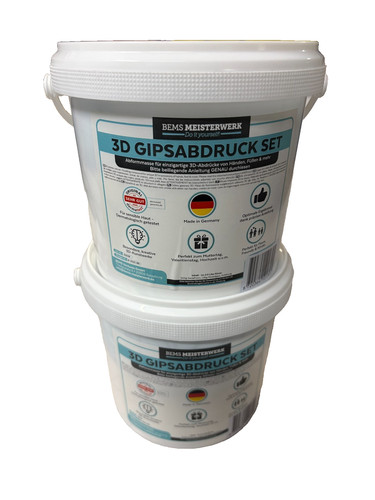Bems 3d gipsabdruck - 2x, 2,5l