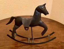 Schaukelpferd aus Blech ( Deko
