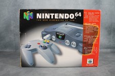 NINTENDO 64 KONSOLE IN OVP || GUTER ZUSTAND || N64 || VERPACKUNG ||