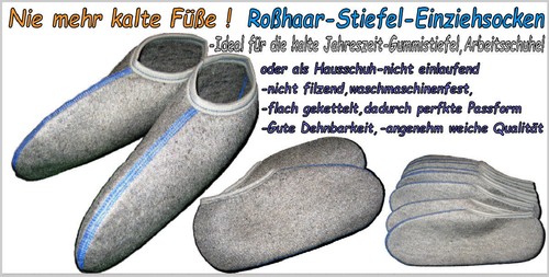 Paar roßhaarsocken - 2-6,