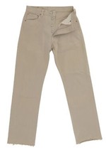 Levi's 501 Herren Jeans Hose W29 L30 29/30 beige uni gerade Regular Denim