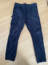 H&M Cargohose Schlüpfhose Herren Gr. M Schwarz 