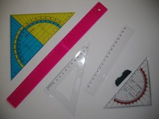 Tlg geometrie set geodreieck - set,