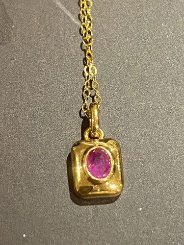 18k gold burmese - 18k, pendant