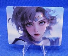 Sailor Merkur - Sailor Moon | 3D Motiv Card Premium Waifu Goddess Story Karte