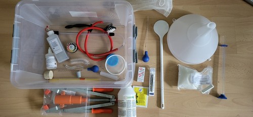 Weinherstellung set zubehör - set,