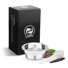 Edelstahl wiederverwendbare Kaffeekapseln Kit für LAVAZZA A MODO MIO Maschine DE